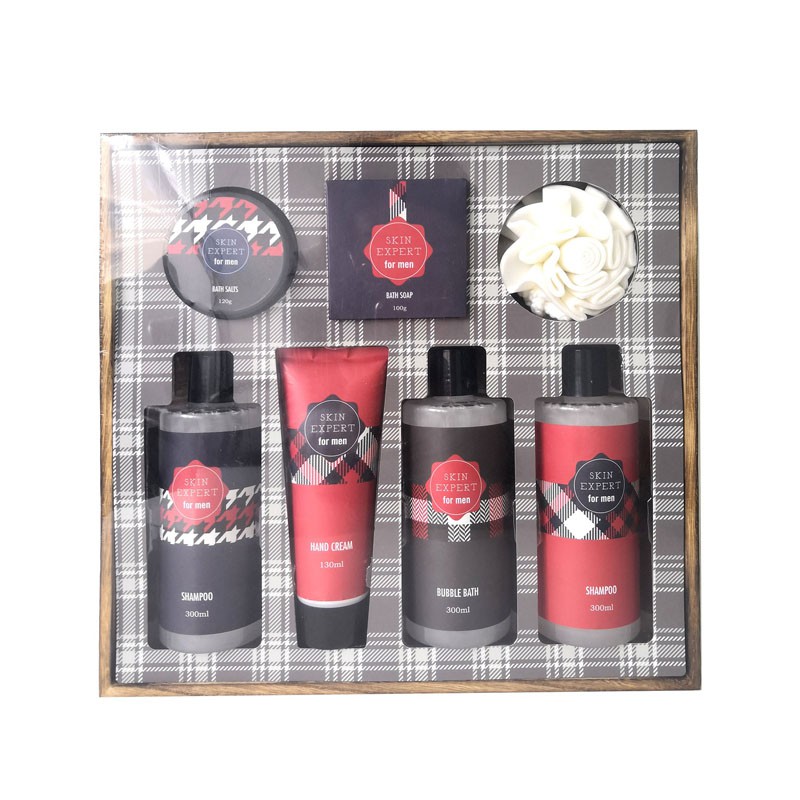 Men's Bath Set Gift Box